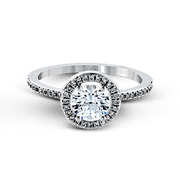ZR357 Wedding Set in 14k Gold with Diamonds