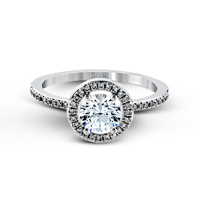 ZR357 Wedding Set in 14k Gold with Diamonds