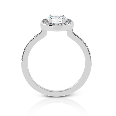 ZR357 Wedding Set in 14k Gold with Diamonds