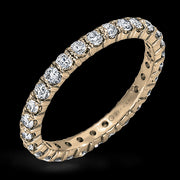 ZR38 Anniversary Ring in 14k Gold with Diamonds