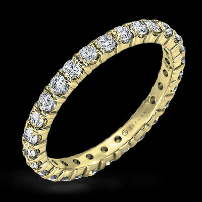 ZR38 Anniversary Ring in 14k Gold with Diamonds
