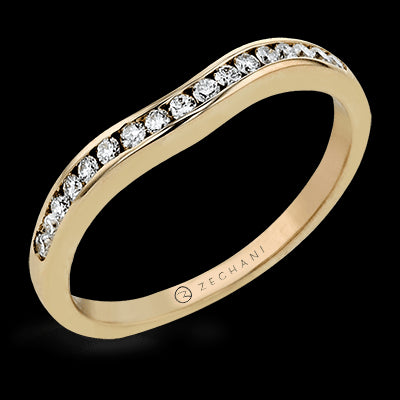 ZR400 Anniversary Ring in 14k Gold with Diamonds