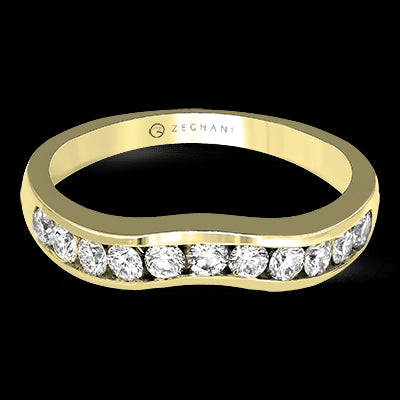 ZR402 Anniversary Ring in 14k Gold with Diamonds