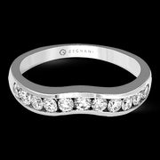 ZR402 Anniversary Ring in 14k Gold with Diamonds