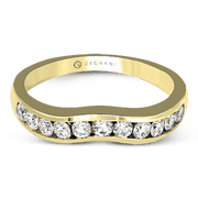 ZR402 Anniversary Ring in 14k Gold with Diamonds