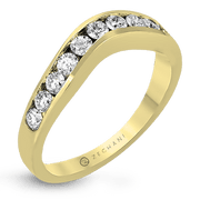 ZR402 Anniversary Ring in 14k Gold with Diamonds