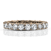 ZR40 Anniversary Ring in 14k Gold with Diamonds