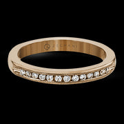 ZR41 Anniversary Ring in 14k Gold with Diamonds