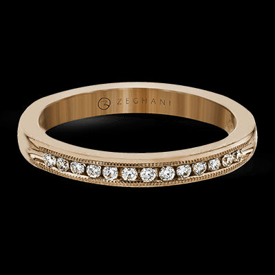 ZR41 Anniversary Ring in 14k Gold with Diamonds