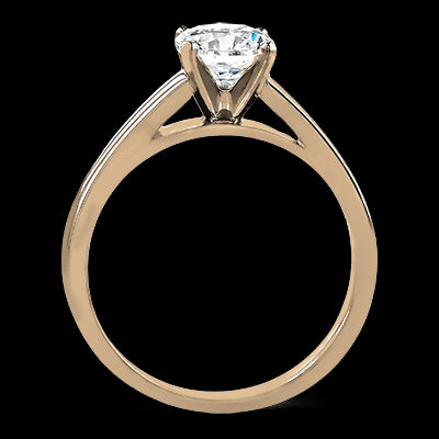 ZR411 Engagement Ring in 14k Gold