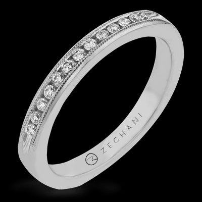 ZR41 Anniversary Ring in 14k Gold with Diamonds