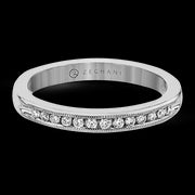 ZR41 Anniversary Ring in 14k Gold with Diamonds