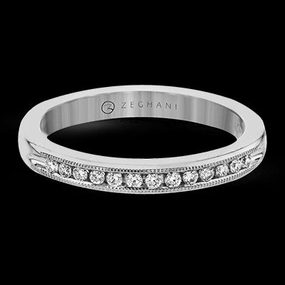 ZR41 Anniversary Ring in 14k Gold with Diamonds