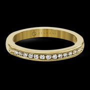 ZR41 Anniversary Ring in 14k Gold with Diamonds