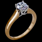 ZR412 Engagement Ring in 14k Gold