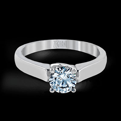 ZR412 Engagement Ring in 14k Gold