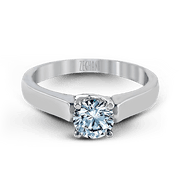 ZR412 Engagement Ring in 14k Gold