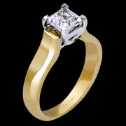 ZR413 Engagement Ring in 14k Gold