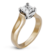 ZR413 Engagement Ring in 14k Gold