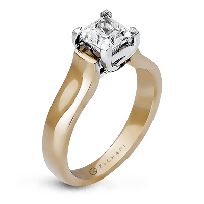 ZR413 Engagement Ring in 14k Gold