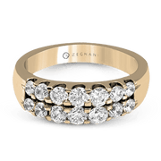 ZR414 Anniversary Ring in 14k Gold with Diamonds