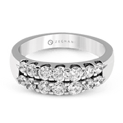 ZR414 Anniversary Ring in 14k Gold with Diamonds