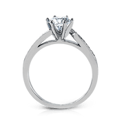 ZR416 Wedding Set in 14k Gold with Diamonds