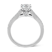 ZR418 Engagement Ring in 14k Gold with Diamonds