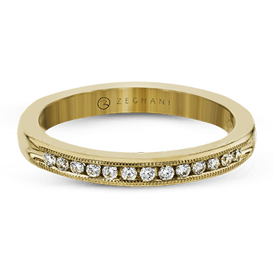 ZR41 Anniversary Ring in 14k Gold with Diamonds