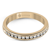 ZR42 Anniversary Ring in 14k Gold with Diamonds
