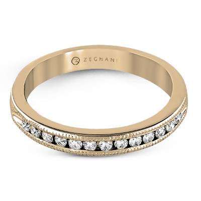 ZR42 Anniversary Ring in 14k Gold with Diamonds