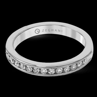 ZR43 Anniversary Ring in 14k Gold with Diamonds