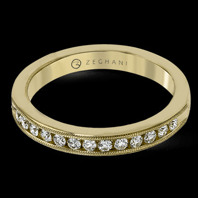 ZR43 Anniversary Ring in 14k Gold with Diamonds