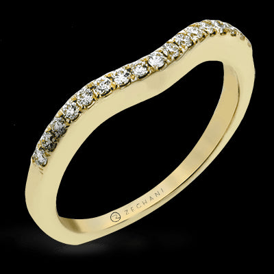 ZR436 Anniversary Ring in 14k Gold with Diamonds