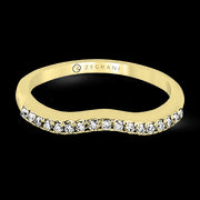 ZR436 Anniversary Ring in 14k Gold with Diamonds