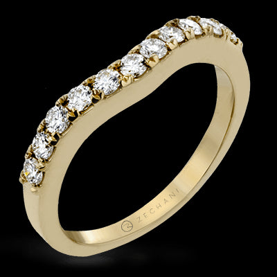 ZR437 Anniversary Ring in 14k Gold with Diamonds