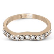 ZR437 Anniversary Ring in 14k Gold with Diamonds