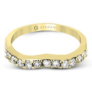ZR437 Anniversary Ring in 14k Gold with Diamonds