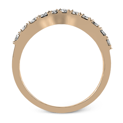 ZR437 Anniversary Ring in 14k Gold with Diamonds
