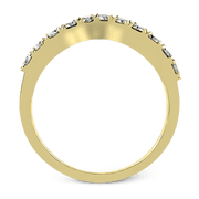 ZR437 Anniversary Ring in 14k Gold with Diamonds