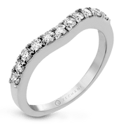 ZR437 Anniversary Ring in 14k Gold with Diamonds