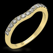 ZR438 Anniversary Ring in 14k Gold with Diamonds
