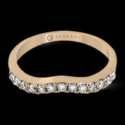 ZR438 Anniversary Ring in 14k Gold with Diamonds