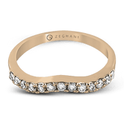 ZR438 Anniversary Ring in 14k Gold with Diamonds