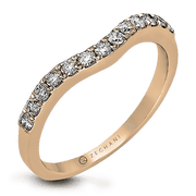 ZR438 Anniversary Ring in 14k Gold with Diamonds