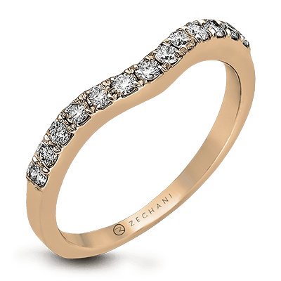 ZR438 Anniversary Ring in 14k Gold with Diamonds