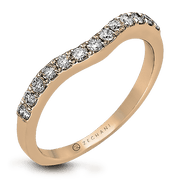 ZR438 Anniversary Ring in 14k Gold with Diamonds