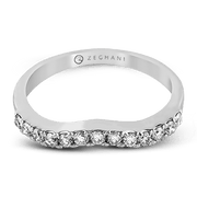 ZR438 Anniversary Ring in 14k Gold with Diamonds
