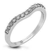 ZR438 Anniversary Ring in 14k Gold with Diamonds