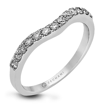 ZR438 Anniversary Ring in 14k Gold with Diamonds